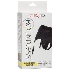 CALEXOTICS - BOUNDLESS STRING WITH GARTER S/M