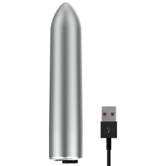 OHMAMA - BOLA VIBRADORA 10 MODOS DE VIBRACIÓN PLATA