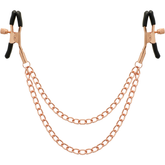 BEGME - PINZAS PARA PEZONES PREMIUM CON CADENA EDICIÓN NEGRA