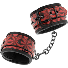 BEGME - PREMIUM RED EDITION HANDCUFFS WITH NEOPRENE LINING