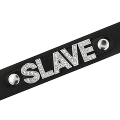 COQUETTE CHIC DESIRE - VEGAN LEATHER SLAVE CHOKER