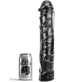 TODO NEGRO - DILDO GIGANTE SUAVE FISTING 32 CM