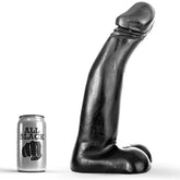 ALL BLACK - DILDO FISTING NEGRO REALISTA 29 CM