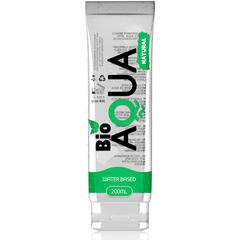 BIOAQUA - LUBRICANTE CON INGREDIENTES NATURALES A BASE DE AGUA 200 ML