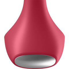 SATISFYER - BACKDOOR LOVER VIBRANT PLUG RED
