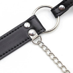 OHMAMA FETISH - BALL GAG WITH VENTS AND TELENOL CLAMPS