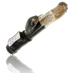 OHMAMA - VIBRADOR GIRATORIO CON ESTIMULADOR DE CLITORIS DELFIN