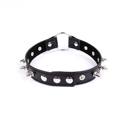 PUNK OHMAMA FETISH SPIKES NECKLACE