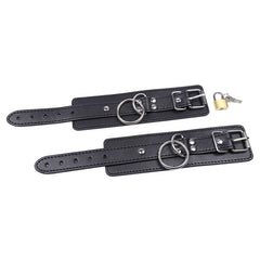 OHMAMA FETISH - O-RING LOCKING WRIST RESTRAINTS