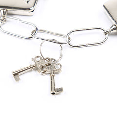 OHMAMA FETISH - VELVET COVERED METAL CUFFS