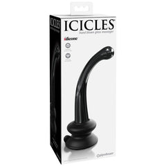 ICICLES - N. 87 DILDO DE CRISTAL CON VENTOSA