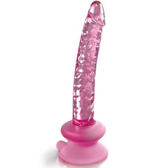 ICICLES - N. 86 DILDO DE CRISTAL CON VENTOSA