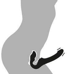 IBIZA - STRAPLESS VIBRATOR REMOTE CONTROL 3 MOTORS 1000 COMBINATIONS.