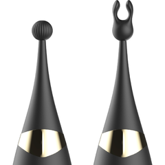 IBIZA - ESTIMULADOR DE CLÍTORIS Y VIBRADOR DE PUNTO G INTERCAMBIABLES