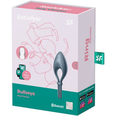 SATISFYER - BULLSEYE RING VIBRATOR APPLICATION GRAY