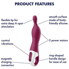 SATISFYER - AMAZING VIBRATOR 1 ASPOT BAY