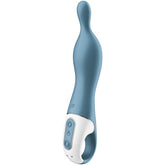 SATISFYER - AMAZING VIBRADOR 1 ASPOT AZUL