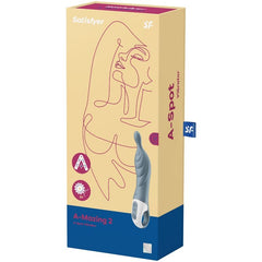 SATISFYER - AMAZING 2 ASPOT GRIS VIBRADOR