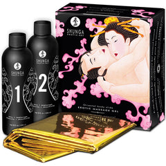 SHUNGA - ORIENTAL EROTIC BODY TO BODY MASSAGE GEL STRAWBERRIES AND CAVA