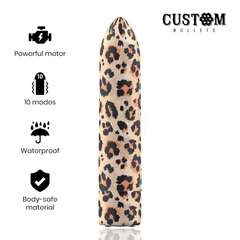 CUSTOM BULLETS - RECHARGEABLE LEOPARD 10 INTENSITIES