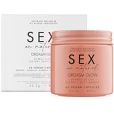 JOYERÍA - COMPLEMENTO ALIMENTICIO ORGASM GLOW 60 CÁPSULAS