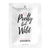 SECRETPLAY - SACHET D''HUILE POUR LE CORPS PRETTY BUT WILD GLOW