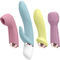 SATISFYER - MARAVILLOSO MONTAJE VIBRADOR Y AIRE PULSADO PARA HORNO
