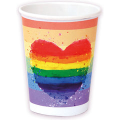 PRIDE - SET OF 8 LGBT FLAG CUPS