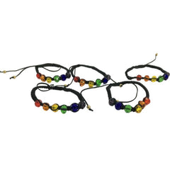 PRIDE - LGBT FLAG BEAD BRACELET