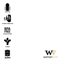 WOMANVIBE - VANIX VIBRATOR STIMULATOR SILICONE