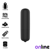 ONLINE - MINI BLACK VIBRATING BULLET