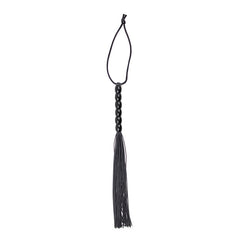 OHMAMA FETISH RIBBED SILICONE SLEEVE FLOGGER 22CM