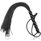 OHMAMA FETISH RIBBED SILICONE SLEEVE FLOGGER 22CM