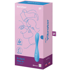 SATISFYER - MULTI VIBRATOR APPLICATION G-SPOT FLEX 4+ BLUE