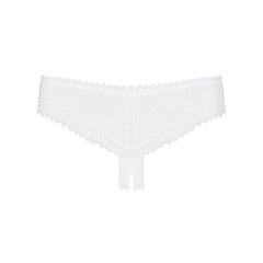 OBSESSIVE - TANGA ALABASTRA CROCHLESS BLANCO S/M