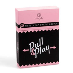 SECRETPLAY - JUEGO DE CARTAS PULL & PLAY (ES/EN/DE/FR/NL/PT/IT)