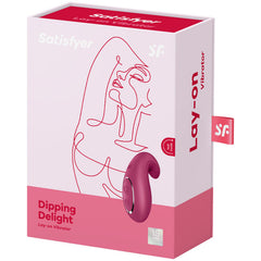 SATISFYER - VIBRADOR DE POSICIÓN DIPPING DELIGHT AZUL