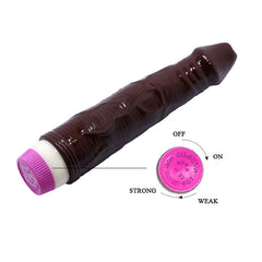 BAILE - ONDAS DE PLACER VIBRADOR 23 CM MARRÓN