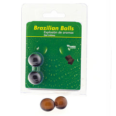 TALOKA - GEL ÍNTIMO 2 BOLAS DE CHOCOLATE BRASILEÑO