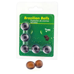TALOKA - GEL INTIMO DE CHOCOLATE 5 BOLAS BRASILEÑAS