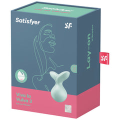 SATISFYER - VIVA LA VULVA 3 VIBRADOR MORADO