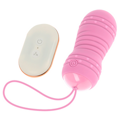 OHMAMA - MANDO A DISTANCIA HUEVO 7 MODOS ROTACIÓN ROSA