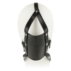 OHMAMA HEAD HARNESS WITH BALL GAG MUZZLE COVER