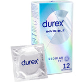 DUREX - INVISIBLE EXTRAFINO 12 UNIDADES