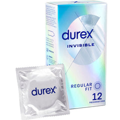 DUREX - INVISIBLE EXTRAFINO 12 UNIDADES
