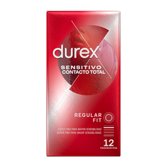 DUREX - TOTAL SENSITIVE CONTACT 12 UNITS