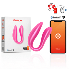 ONINDER - LISBOA G-SPOT & CLITORAL STIMULATOR BLACK - FREE APP