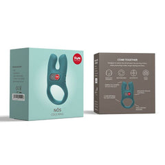 FUN FACTORY - VIBRATING COCK RING NOS DEEP SEA BLUE