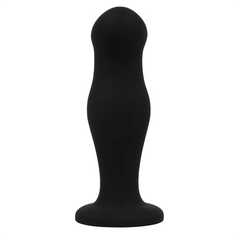 BLACK&SILVER - PLUG ANAL DE SILICONA SEAN PREMIUM NEGRO