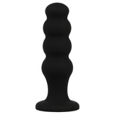 BLACK&SILVER - PLUG ANAL DE SILICONA NEGRO SCOTT PREMIUM